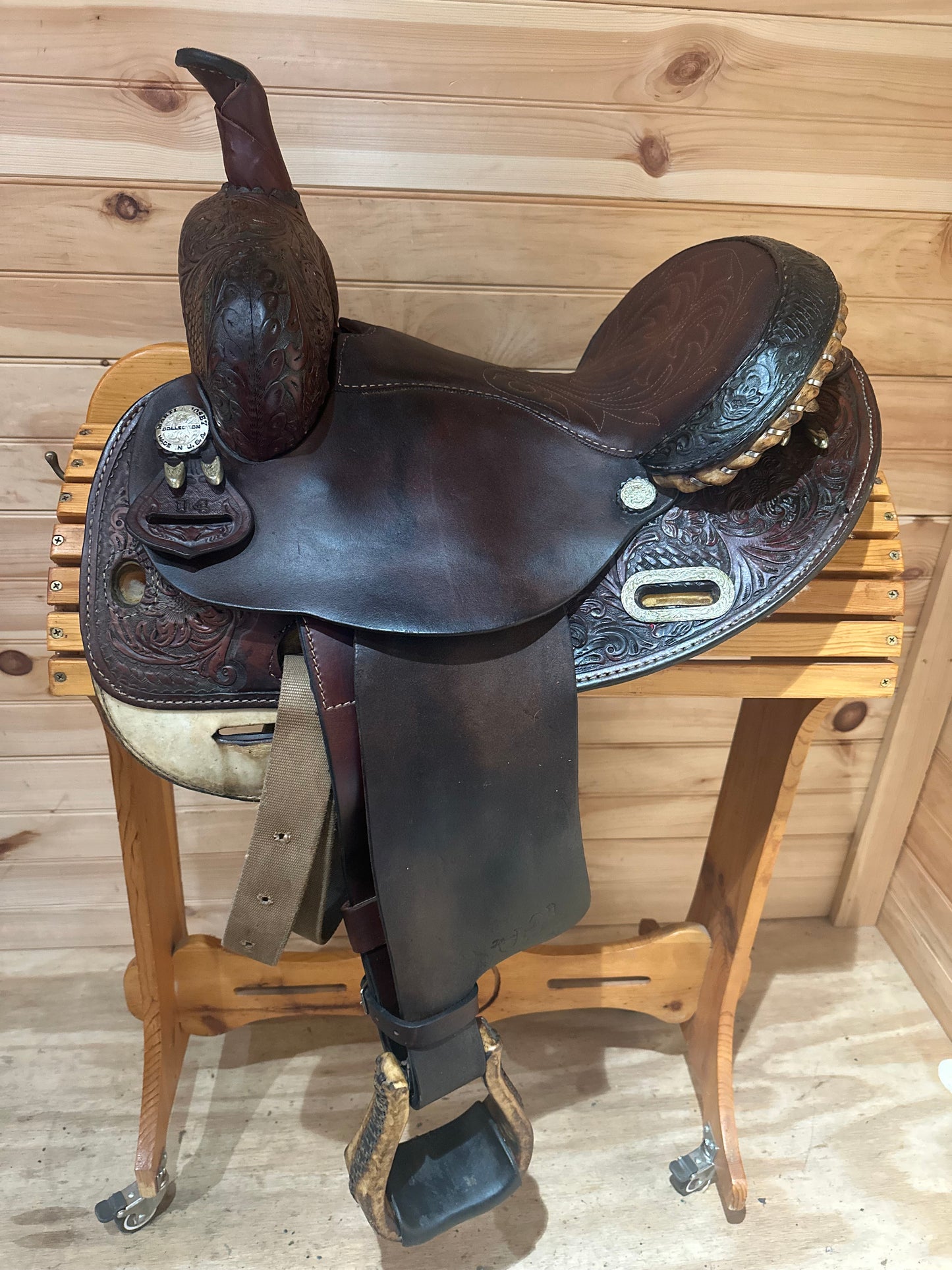 14” Circle Y Martha Josey Ultimate Barrel Racing Saddle Model 1173