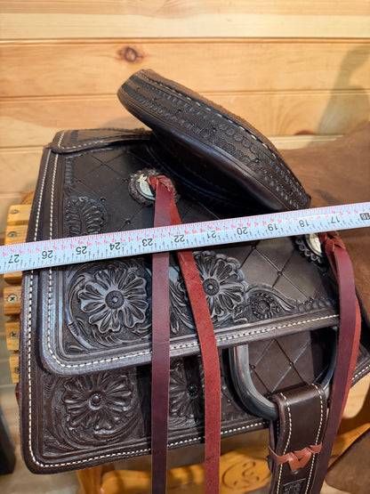 15.5" Paul Taylor Cutter Western Saddle