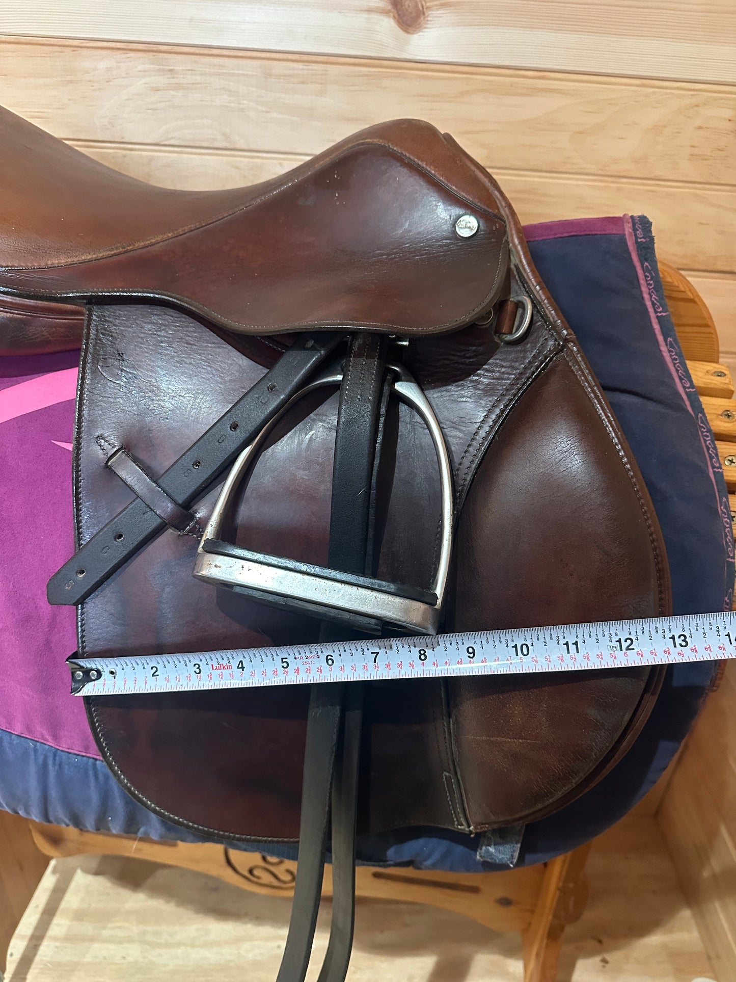 16.5” Trainer’s Close contact Jumping Saddle (M)