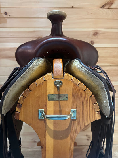 17” Circle Y Draft Western Trail Saddle Model 2177