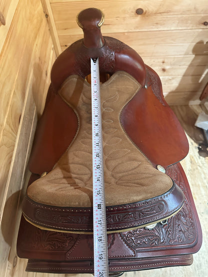 16” Circle Y Team Roper Western Saddle Model 2709
