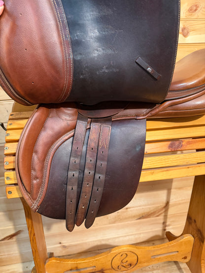 17” Collegiate Convertible Saddle- Easy Change Gullet