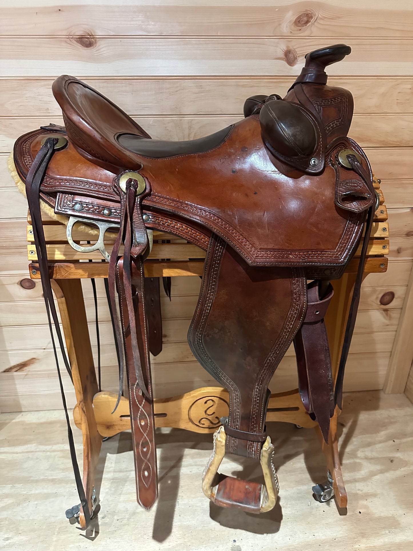 16” Durbin Creek Maker Western Ranch Saddle