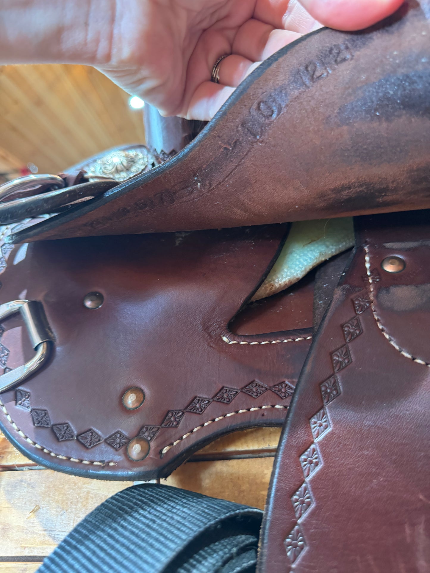 15” Cashel Round Skirt by Martin Saddlery Western Trail Saddle (2022)