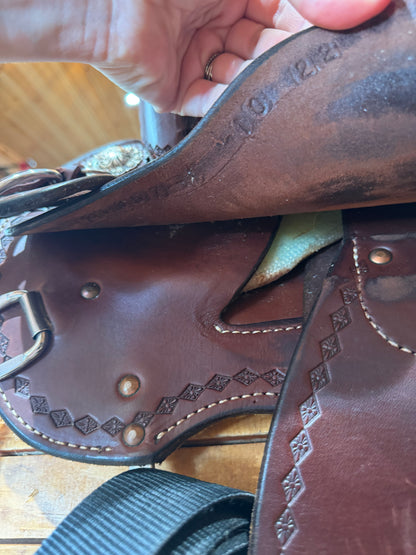 15” Cashel Round Skirt by Martin Saddlery Western Trail Saddle (2022)