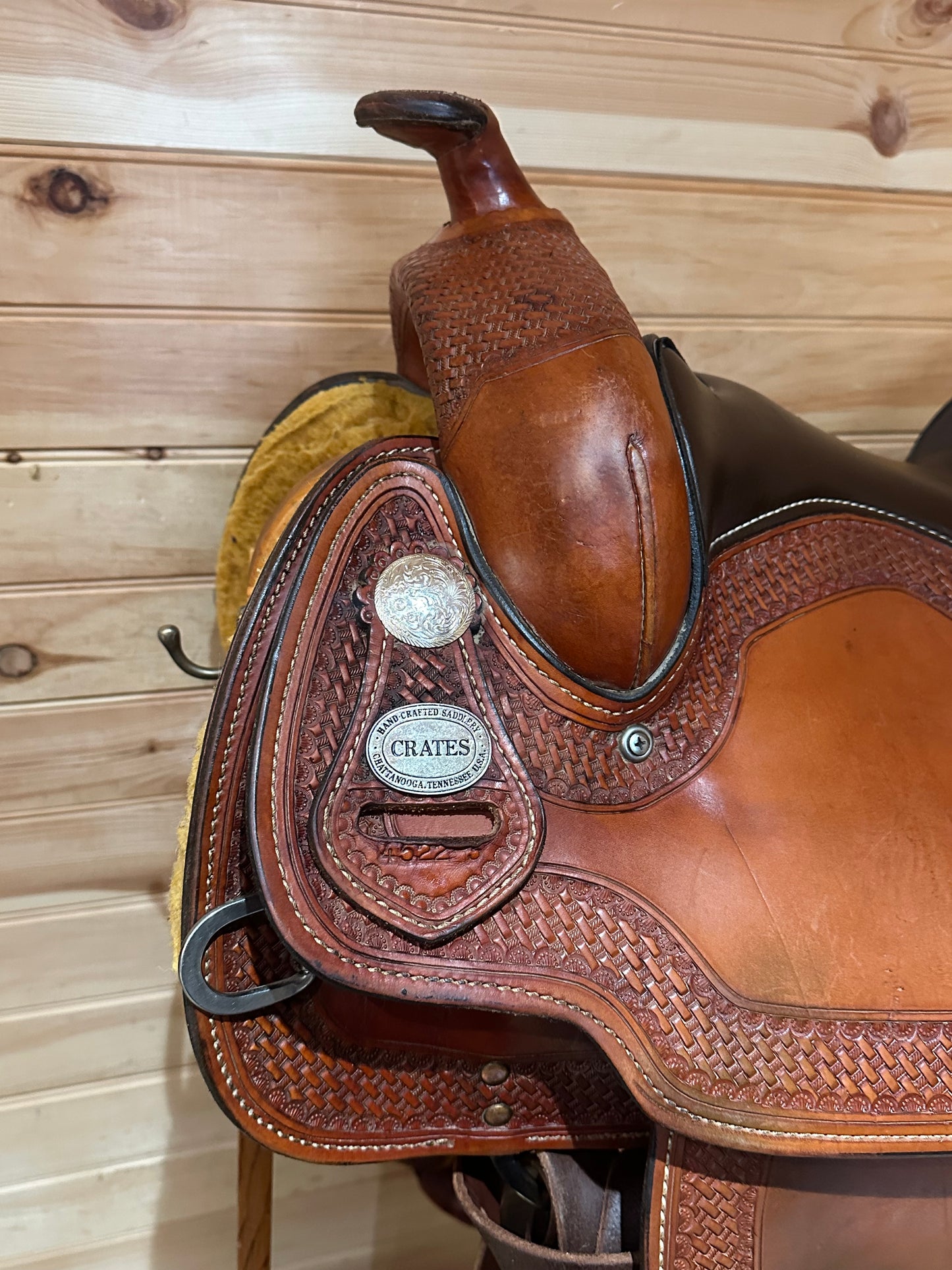 15.5” Crates Equi-Fit Ladies Reiner Western Saddle Model 4522-3