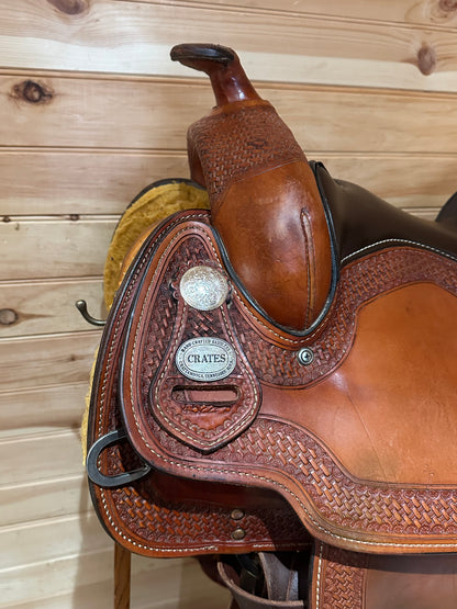 15.5” Crates Equi-Fit Ladies Reiner Western Saddle Model 4522-3