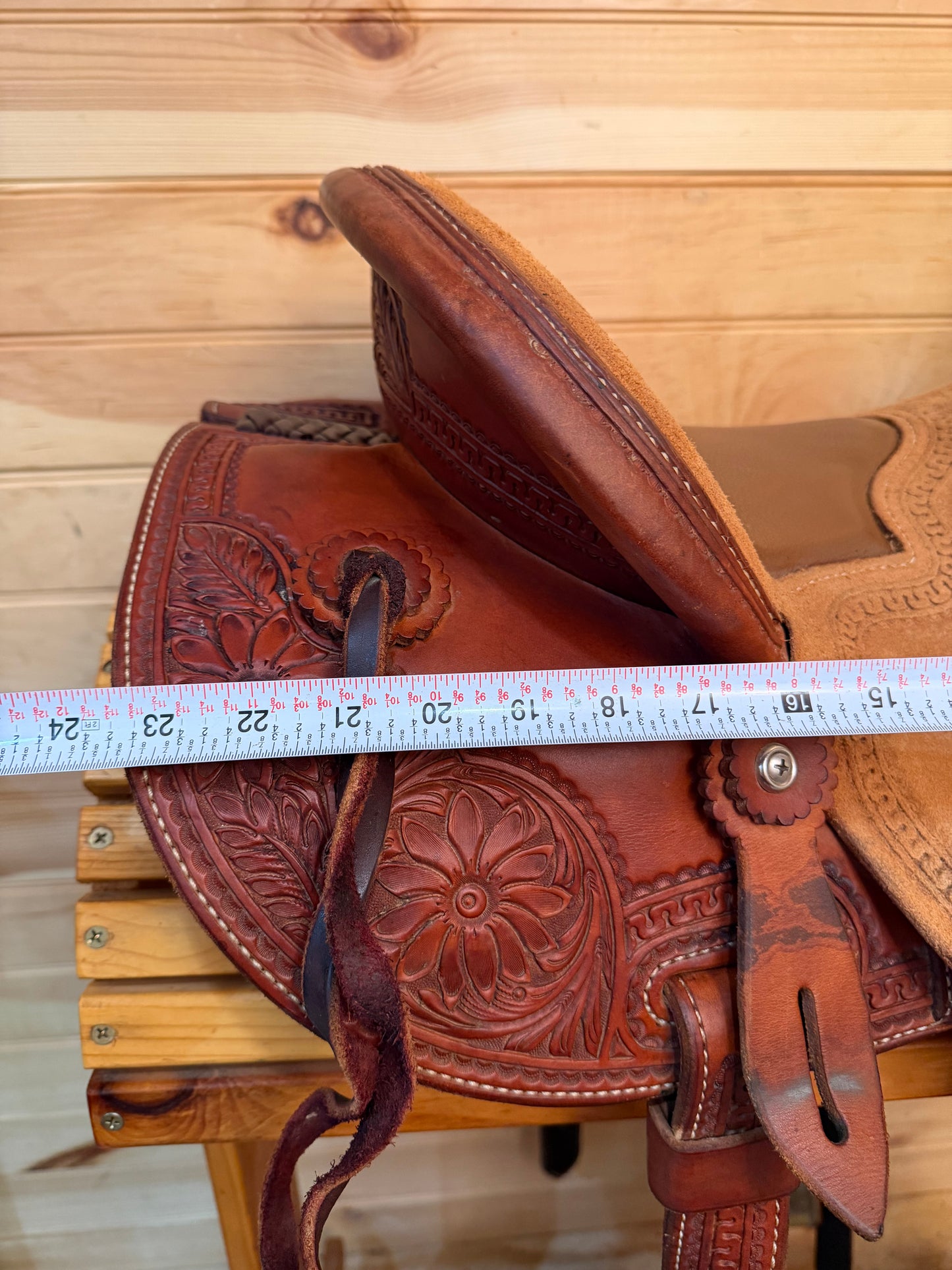 14.5 McCall Mclite Wade Ranch Trail Western Saddle W222-918