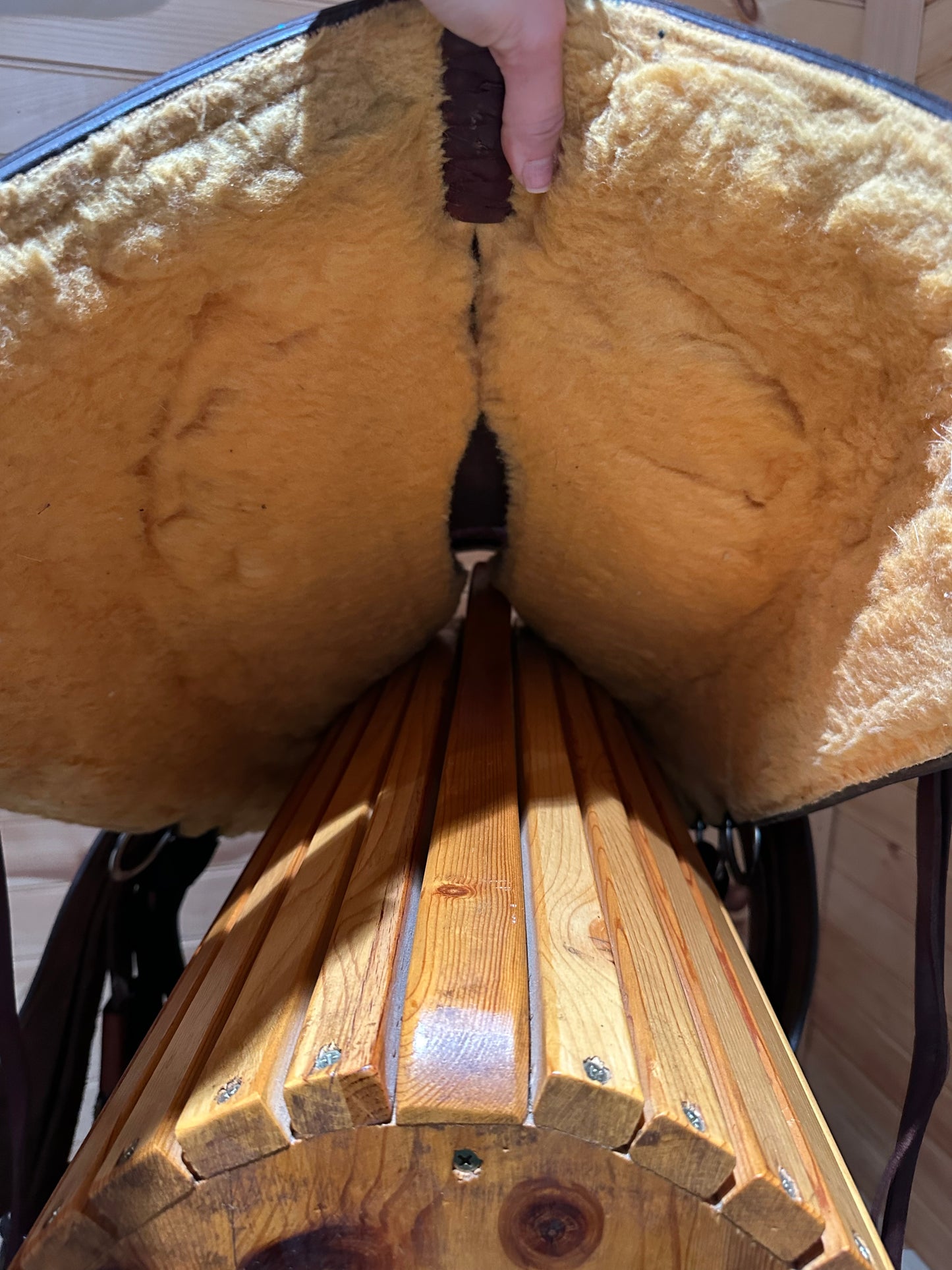 16” Crates Equi-Fit Western Trail Saddle Model 2160