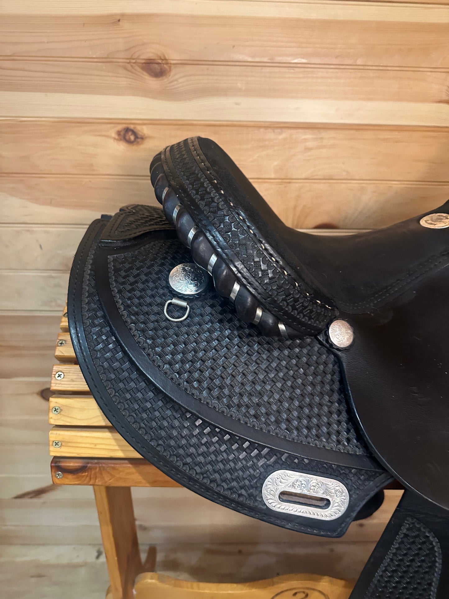 15” Rocking R Saddery  Western Saddle Model 1910