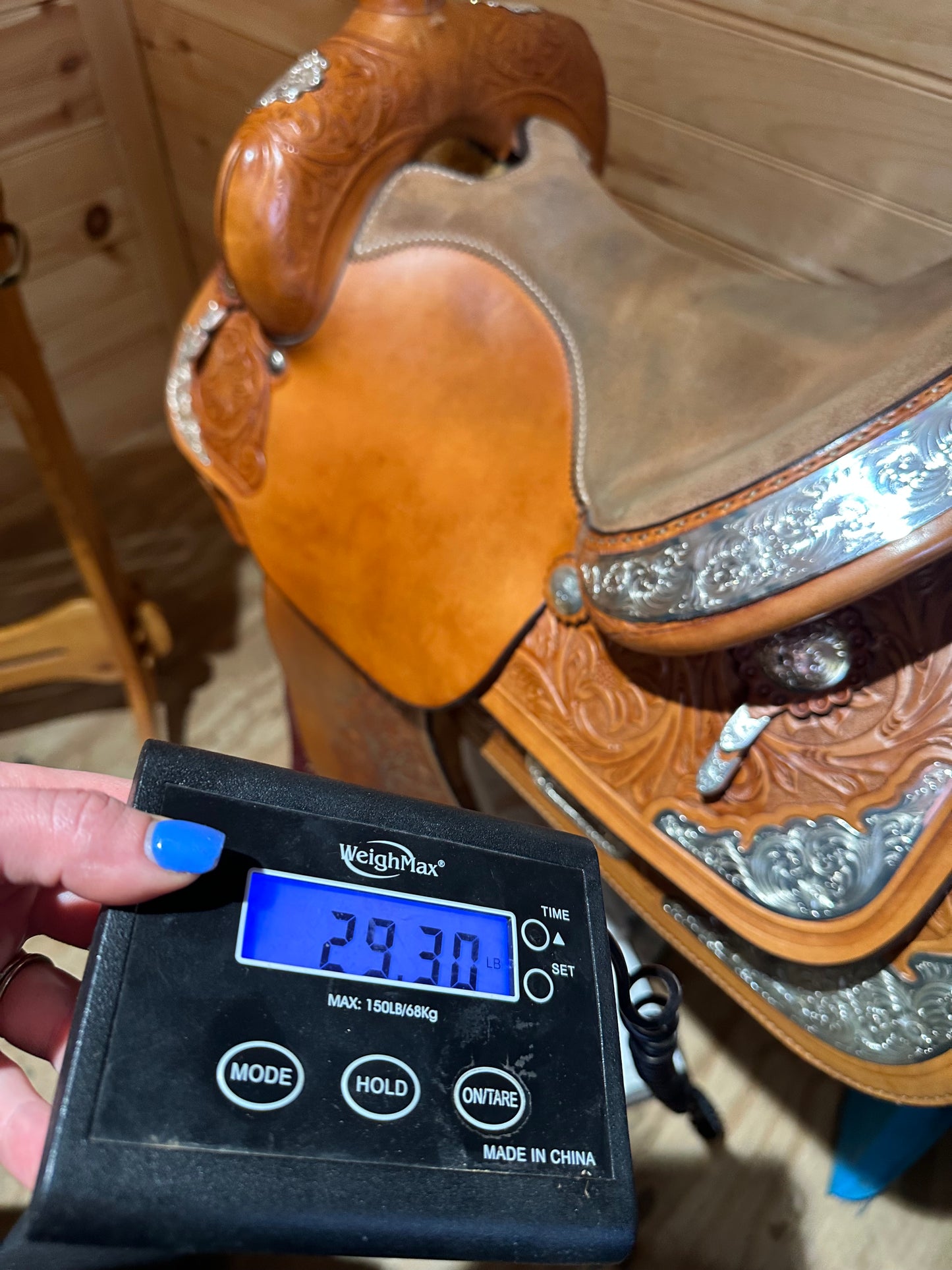 15” Crates Western Show Saddle Model 126