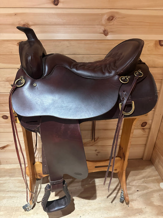 18.5” Tucker High Plains Western Trail Saddle Model 260