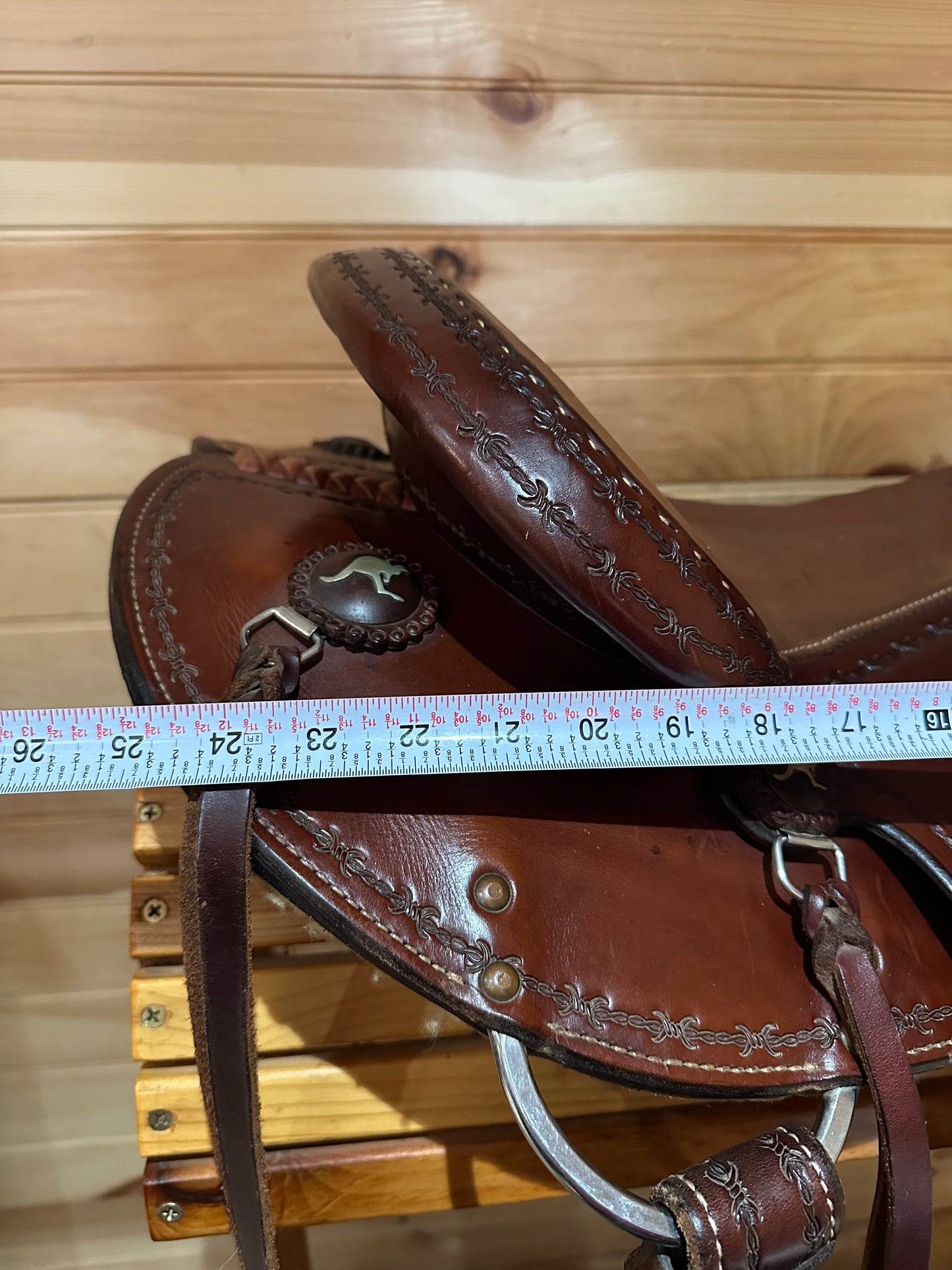 14” Clinton Anderson Aussie Stock Saddle by Martin Saddlery