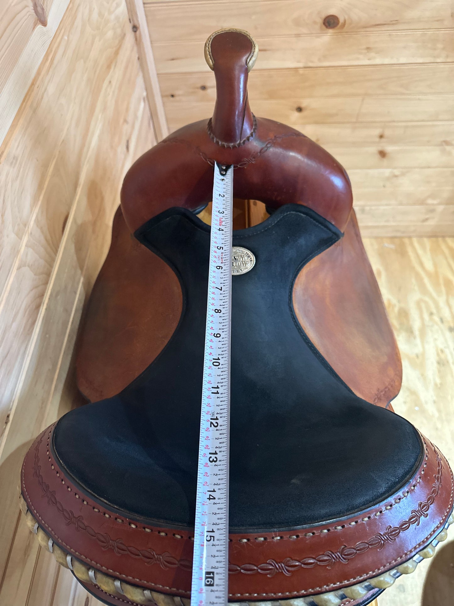 14” Circle Y Kenny Harlow Flex2 Barrel Racing Saddle Model 9212