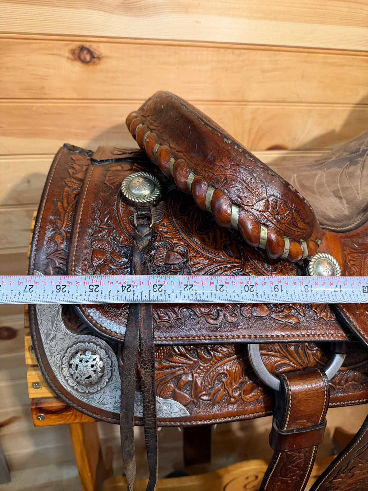 16” Tex Tan Hereford Equitation Show Saddle Model 1192I