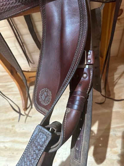 16” Circle Y Team Penning Western Saddle Model 2642