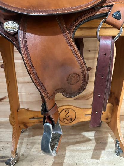 16” Circle Y Virginia Flex2 Trail Gaiter Gaited Endurance Saddle Model 1588 (2020)