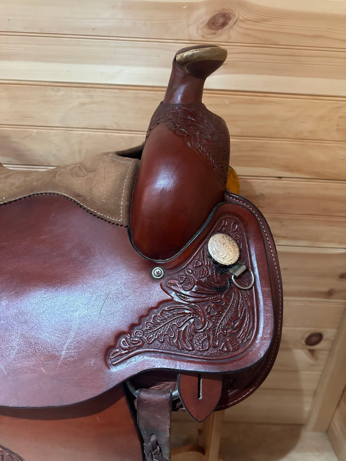16” Circle Y Team Roper Western Saddle Model 2709