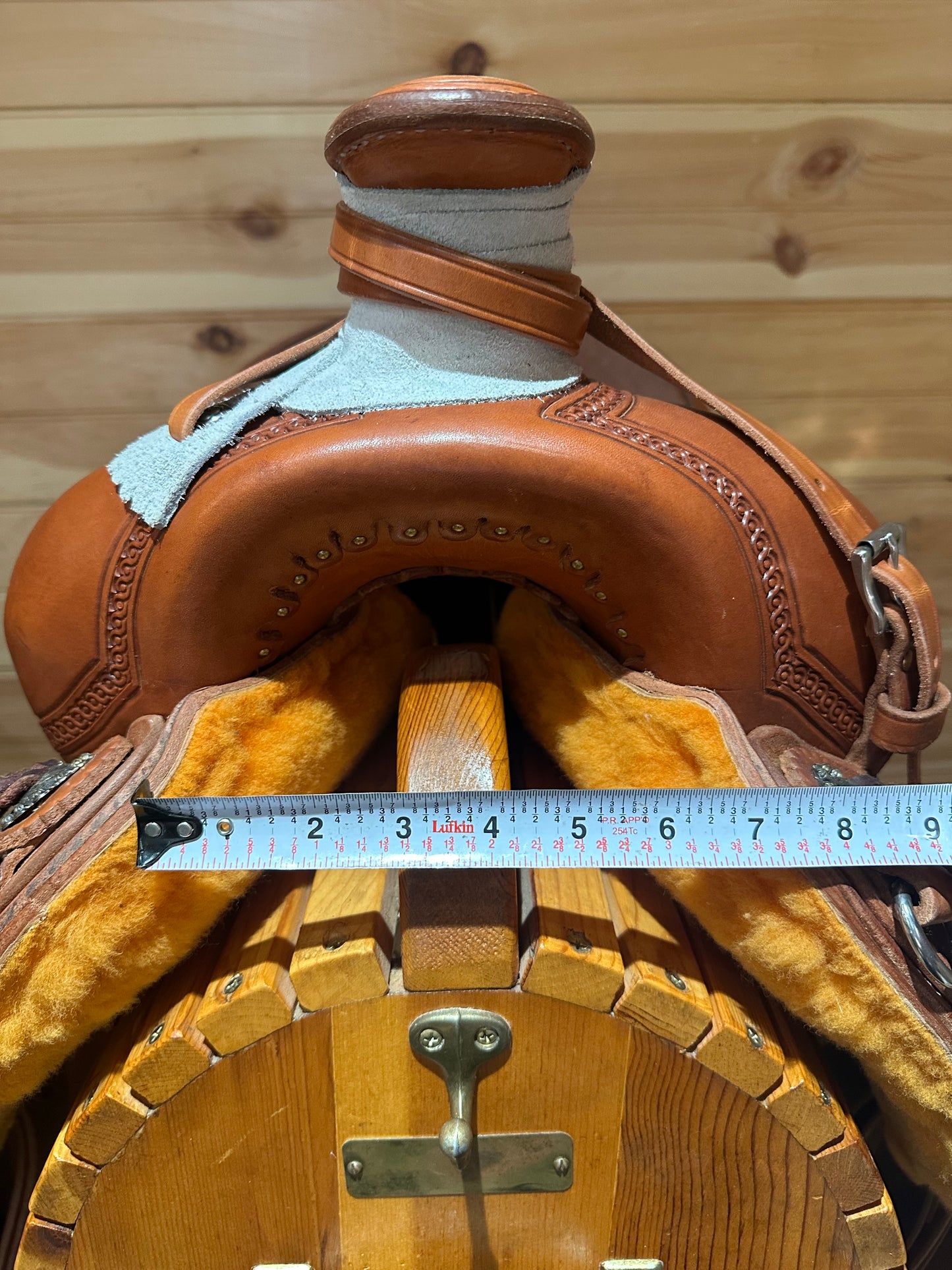 15.5” McCall Lady Pendleton All Around Western Ranch Saddle Model 197 1023