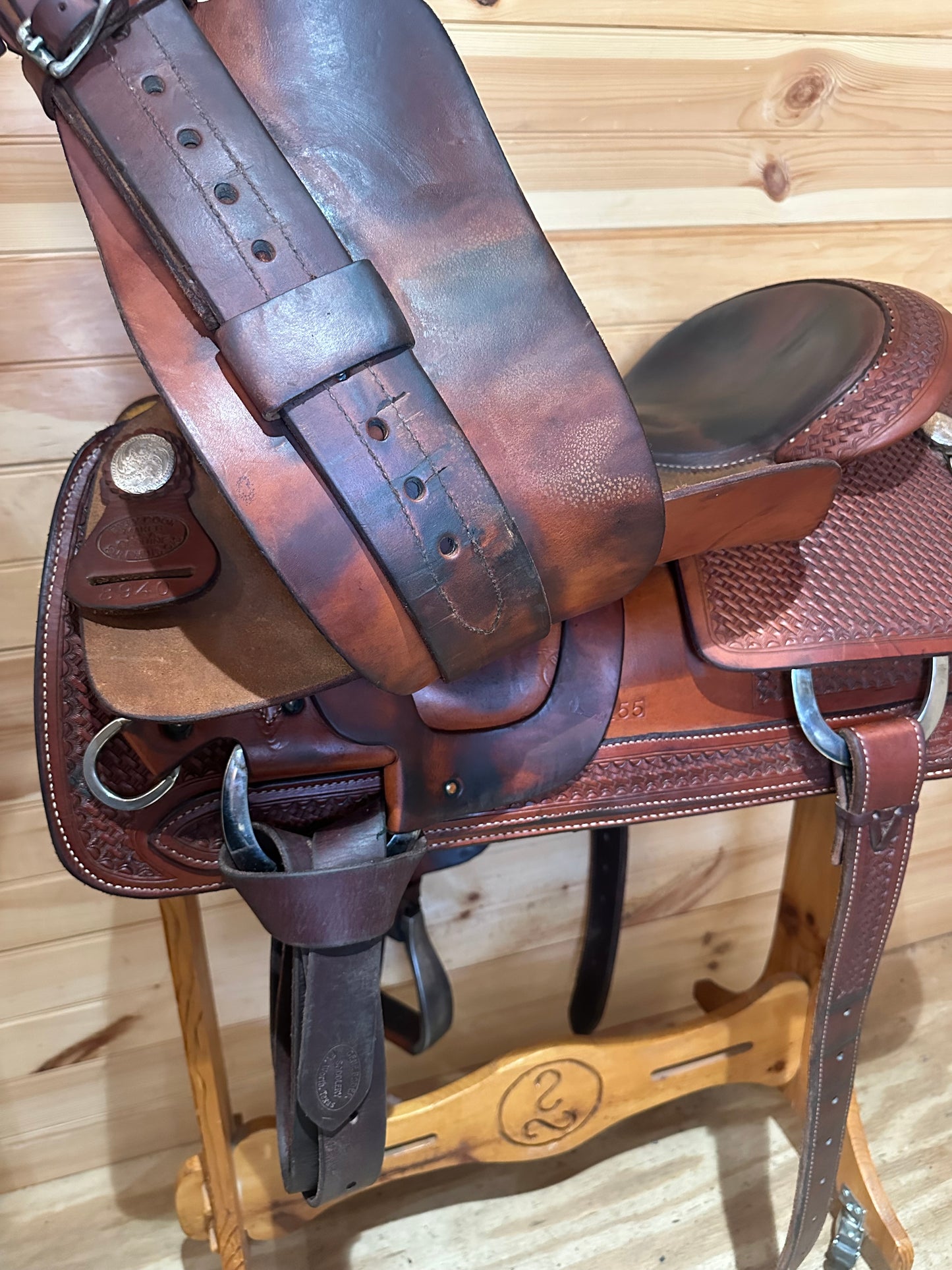 16” Genuine Billy Cook Pro Cutter Western Saddle Model 8940