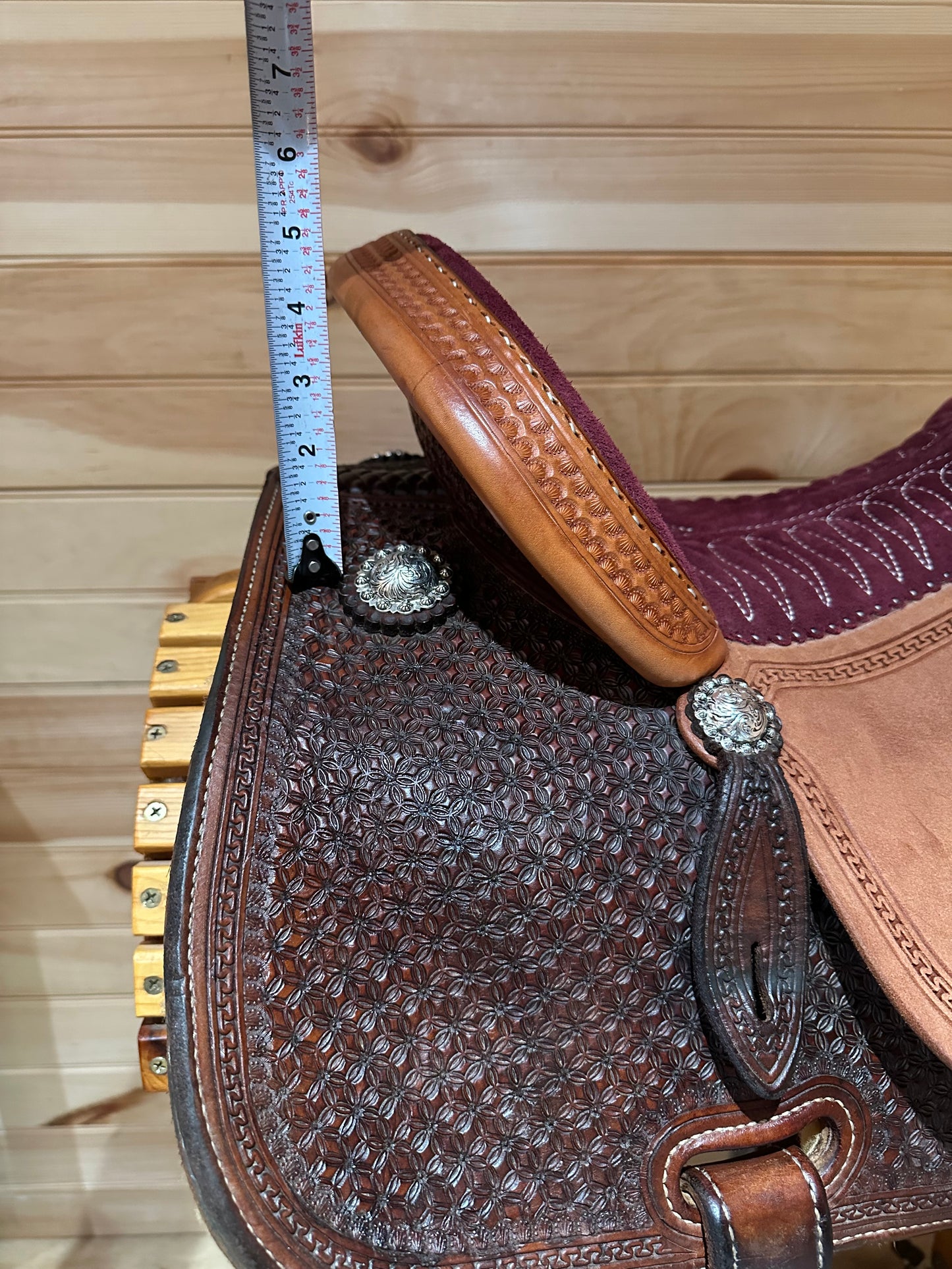 15” Martin Crown C Barrel Racing Saddle Model 4585