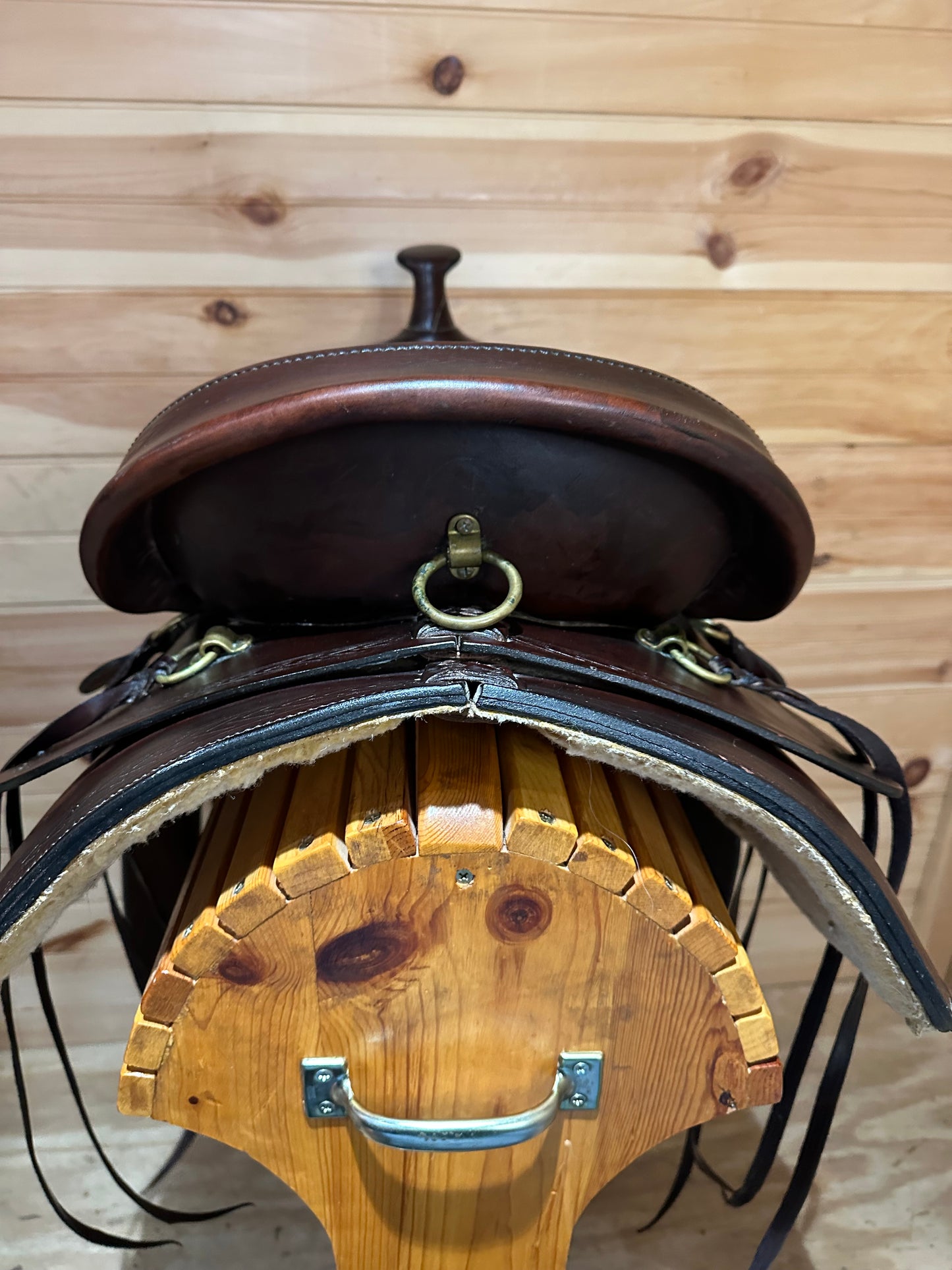 17” Big Horn Double Comfort Equi-fit Flex Western Trail Saddle Model 1658