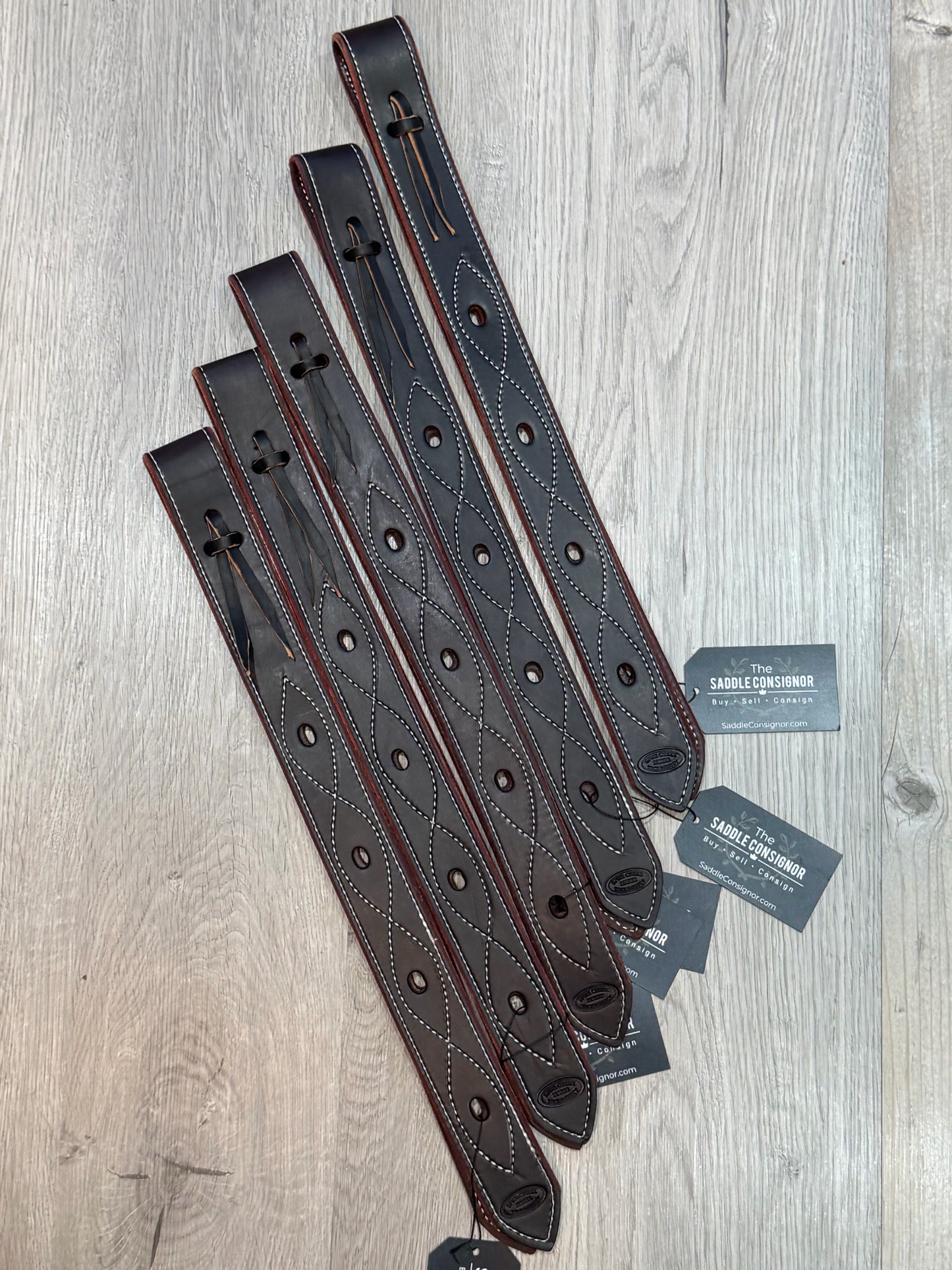 Leather Off-Billet – Premium Amish Leather by Spur Creek Tack