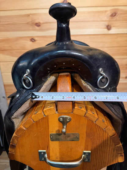 16.5” Eli Miller The Kentuckian Gaited Western Plantation Trail Saddle
