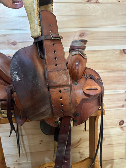 16” McCall Lady Pendleton Western Saddle Model 349-505