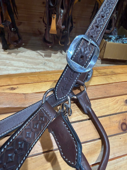 Professional’s Choice Dark Oil Diamond Leather Halter