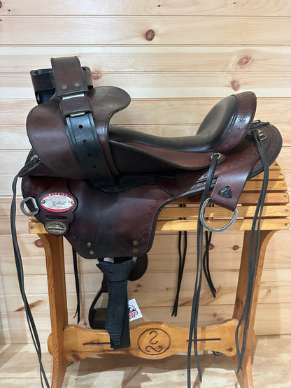 17” Circle Y flex2 Alabama Trail Gaiter Western Gaited Saddle Model 1581