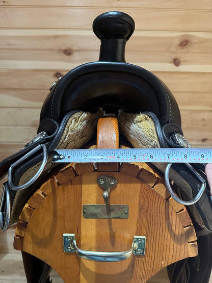 15” Circle Y Arabian Western Equitation Training Saddle Model 2130