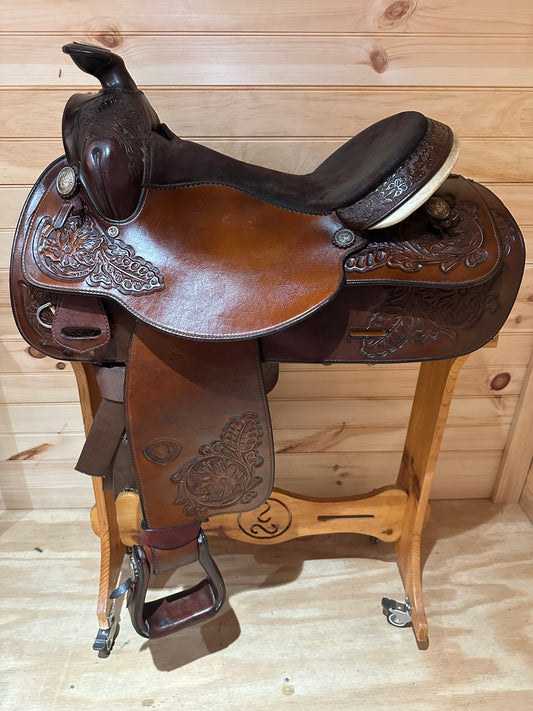 15” Tex Tan Hereford Western Equitation Saddle Model 08-1440-P