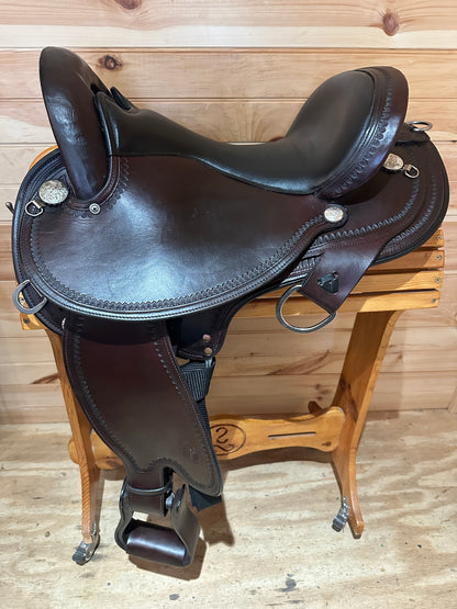 16” Circle Y Virginia Flex2 Trail Gaiter Gaited Endurance Saddle Model 1588 (2020)