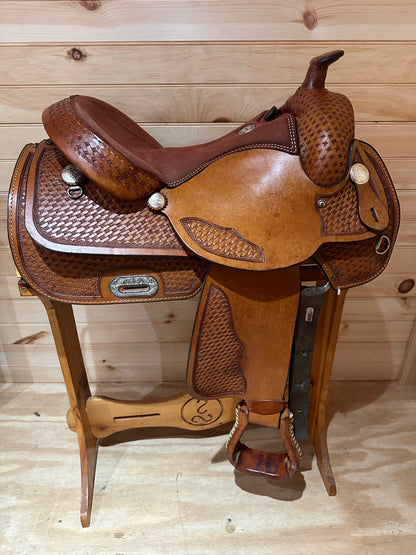 16” Dakota Reiner Western Saddle Model 820