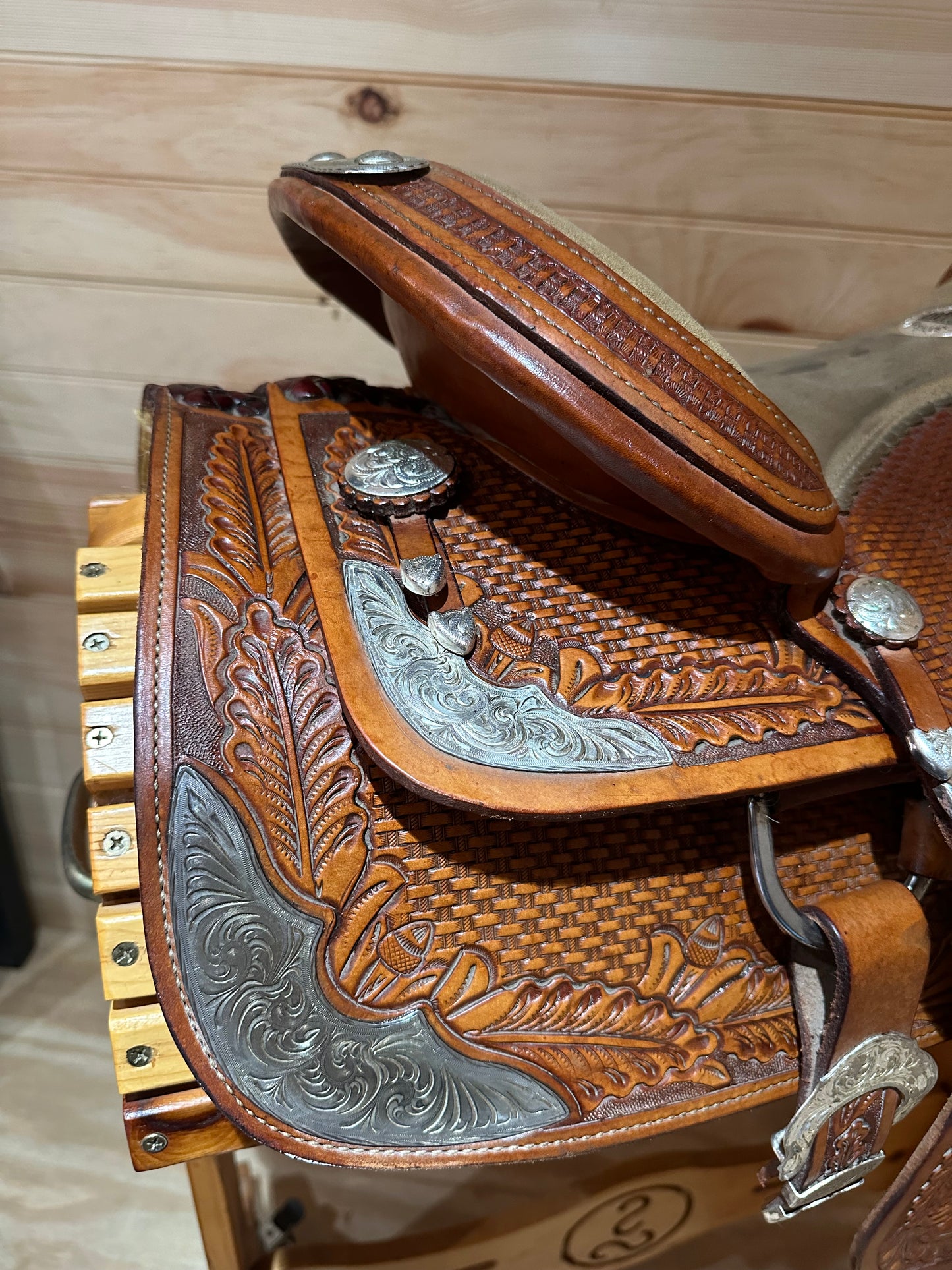 14” Alamo Saddlery Western Show Saddle