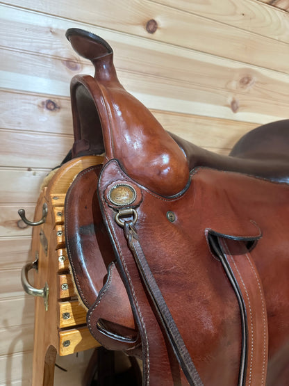 18” Timberline Flex-Panel Western Endurance Trail Saddle