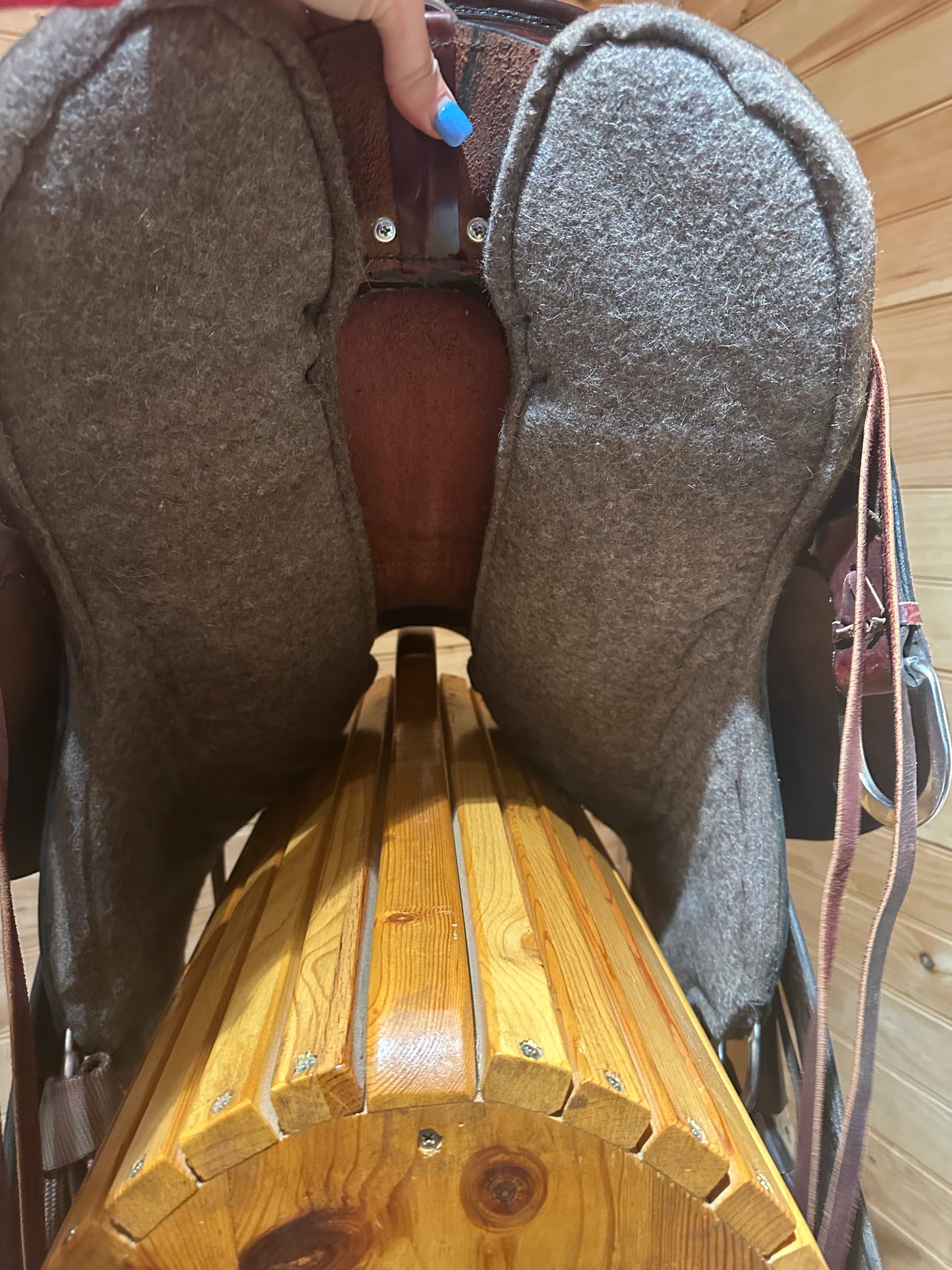 15.5” Tucker High Plains Western Trail Saddle Model 260