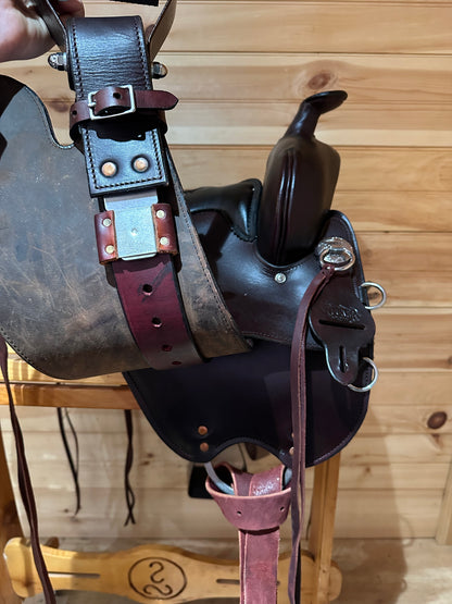 16.5” Tucker Meadow Creek Round Skirt Western Trail Saddle Model T91 (2020)