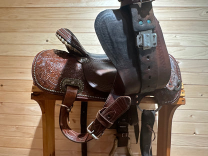 15” Tex Tan Barrel Racing Saddle