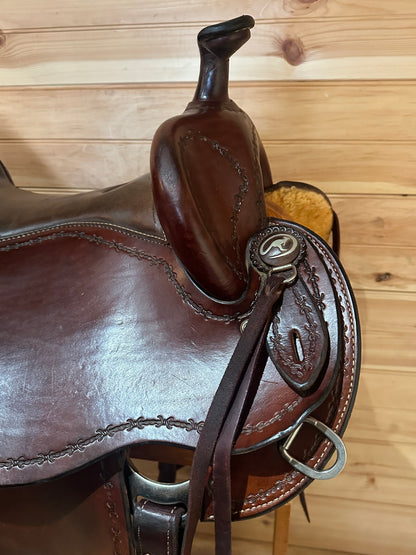 16” Clinton Anderson Aussie Saddle by Martin Saddlery