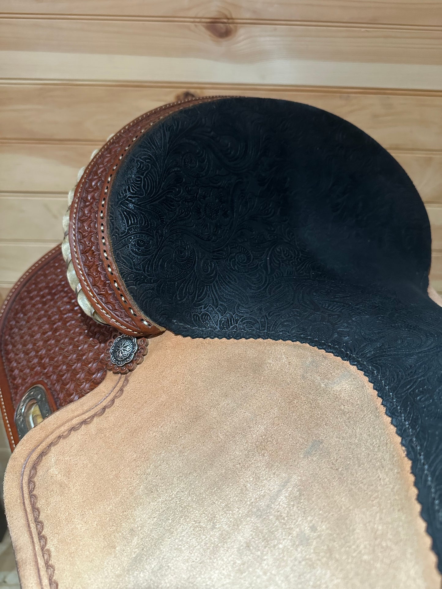 14.5” Circle Y Sabine Barrel Racing Saddle Model 2201