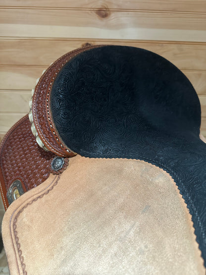 14.5” Circle Y Sabine Barrel Racing Saddle Model 2201