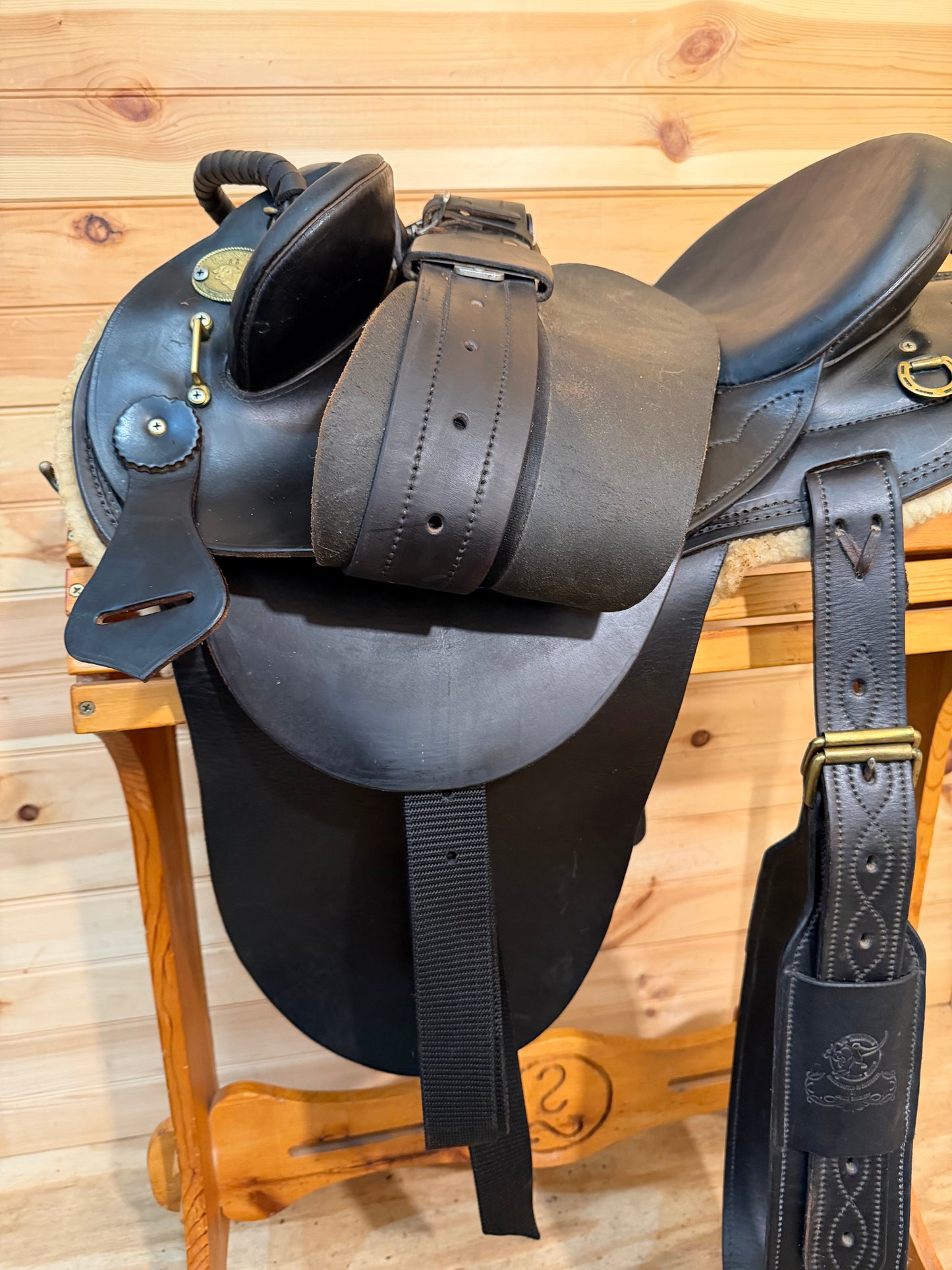 17” Australian Stock Saddle Co Santa MK III Enduro Aussie Saddle by James Saddlery