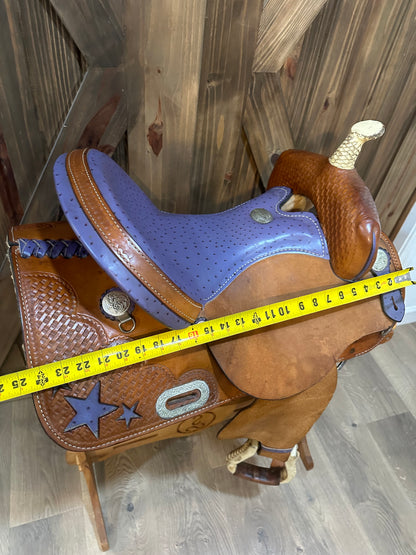 15” Billy Cook Western Barrel Racing Saddle Model 72285