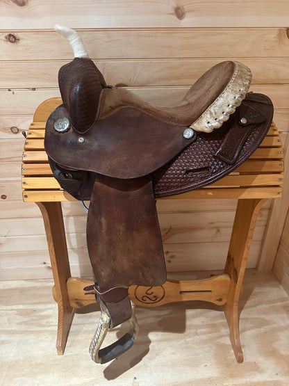 13” Circle Y Barrel Racing Western Saddle Model 2751