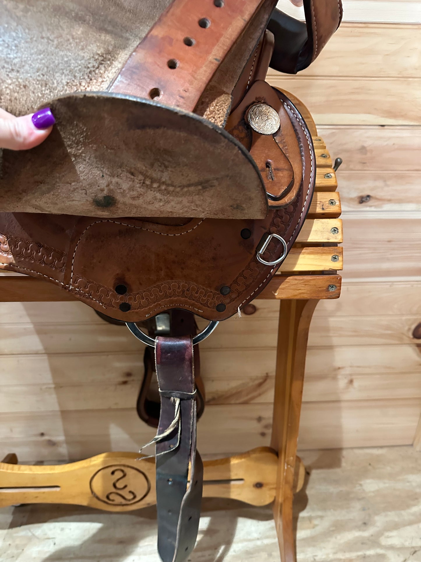15” Dakota Arabian Western Saddle Model 5319