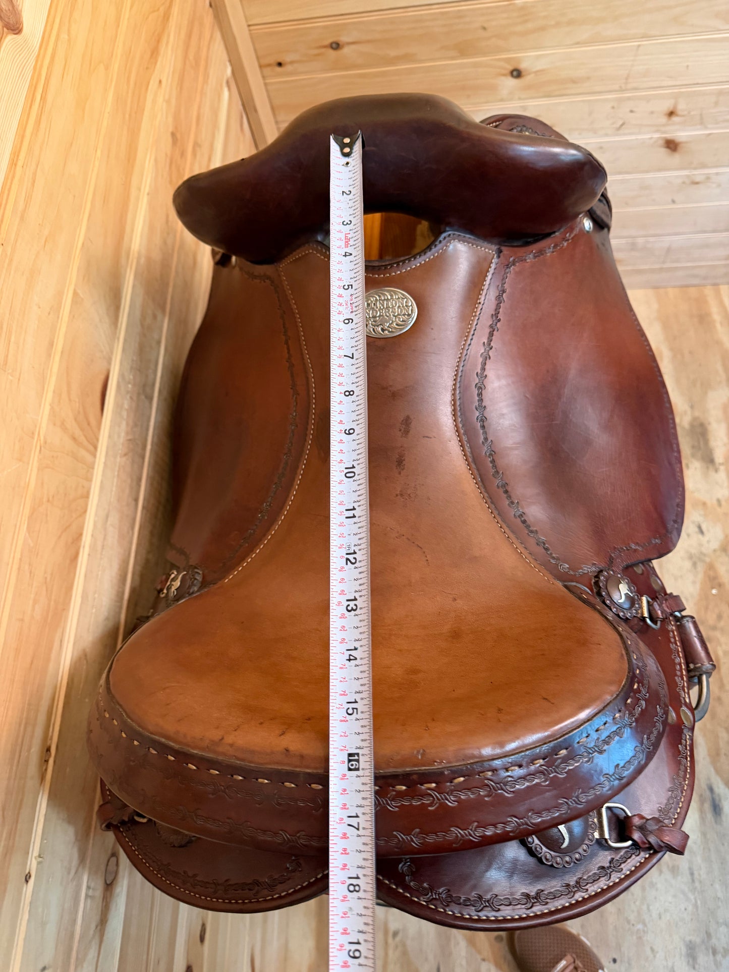 15” Clinton Anderson Aussie Stock Saddle by Martin Saddlery
