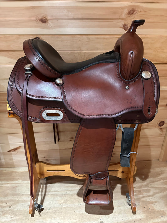 15” Double C Saddlery Western Trail Saddle Model CP 1308 03