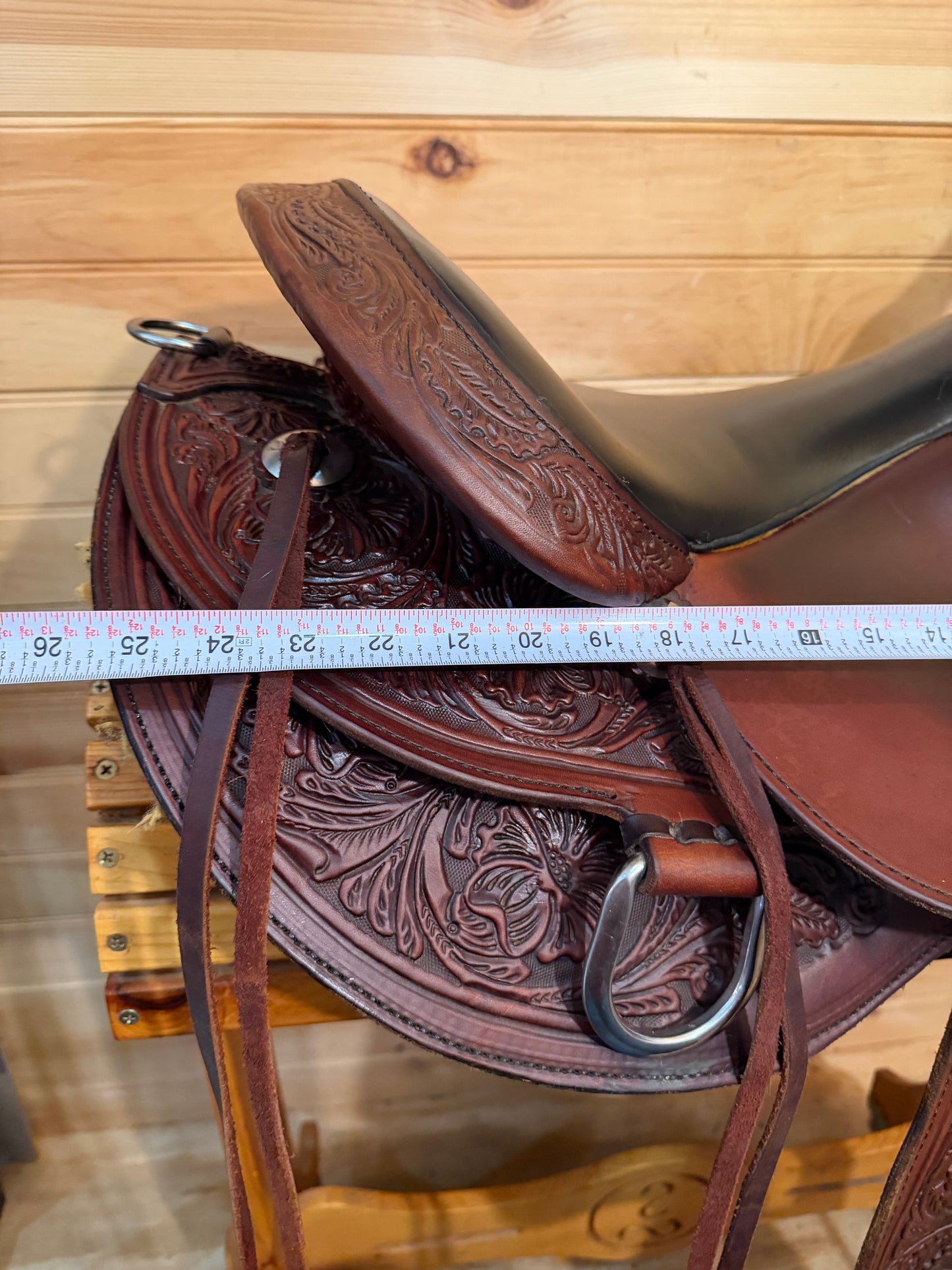 16” Circle Y High Horse Oyster Creek Trail Western Saddle Model 6808 (2022)